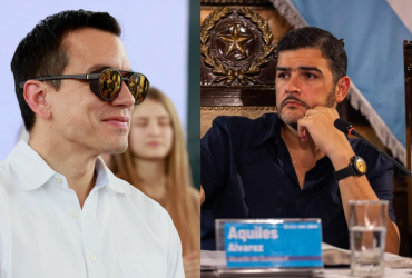 Aquiles Álvarez y Daniel Noboa protagonizan un cruce de tuits.