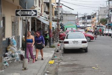 El hecho violento dejó a los vecinos de este sector atemorizados.