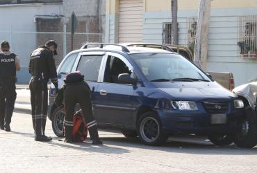 pareja baleada en el sur de Guayaquil