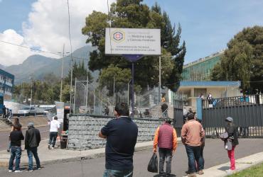 Morgue de la Policía en Quito