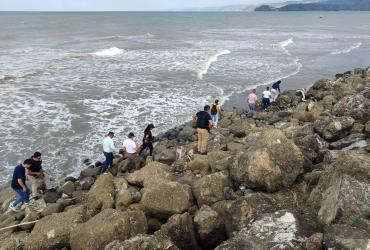 El cuerpo del pescador fue encontrado la mañana de este 30 de diciembre.