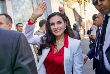 La vicepresidenta de Ecuador, Verónica Abad.