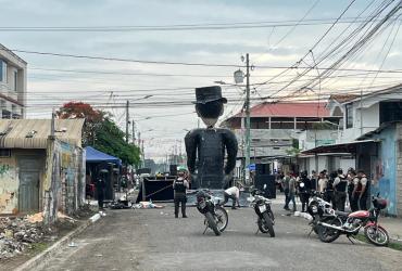 El crimen ocurrió en el barrio San Jacinto, sur de Machala.