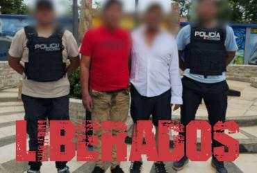 Liberados en operativo en vía a la costa