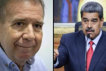 Edmundo Gonzáles y Nicolás Maduro