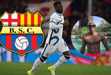 Felipe Caicedo, nueva contratación de Barcelona SC.