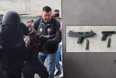 Detenidos en el sur de Quito, presuntos tiguerones