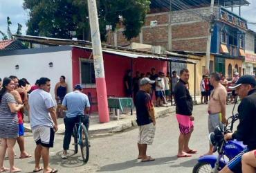 Hubo un asesinato en La Florita, Manta.