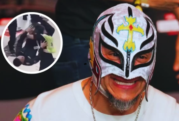 Policía chino usó técnica de Rey Mysterio.