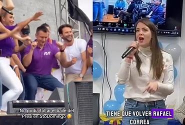 Canditiktoks: Jimmy Jairala, Mónica Palacios y Daniel Noboa, criticados por videos