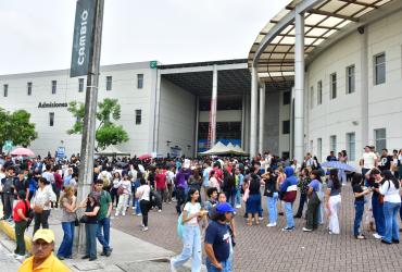 Estudiantes fueron por un cupo en la Espol.