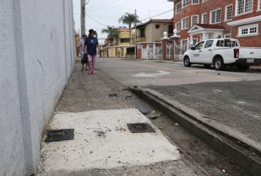 Rejas retiradas en Los Almendros