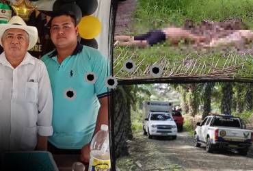 padre e hijo asesinados en Mocache