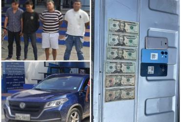 Extorsión en Santa Lucía