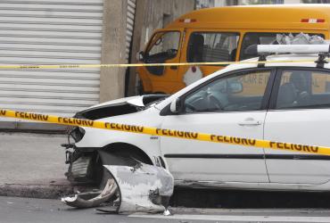 Accidente en Coronel y Calicuchima