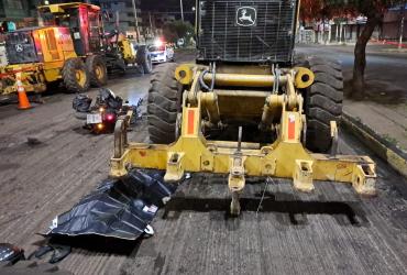 accidente en la avenida Galo Plaza Lasso