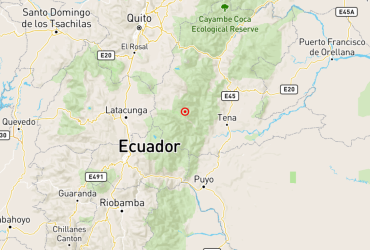 El temblor se sintió luego de las 20:00 en Ecuador.