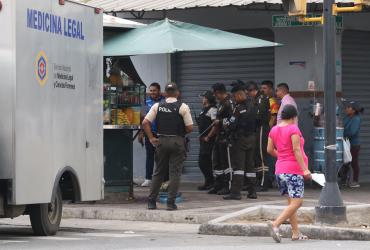 Hombre asesinado en Víctor Hugo Briones y Ayacucho