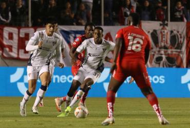 Liga de Quito y El Nacional se enfrentaron este 1 de febrero.