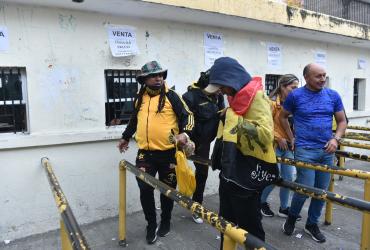 Barcelona, Noche Amarilla, Quito, hinchas, estadio Atahualpa