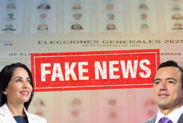 Fakes news: Ecuador elecciones 2025