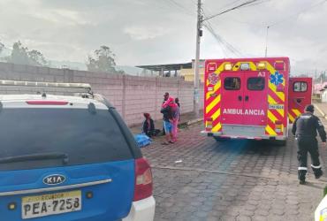 Baleados en Cayambe, provincia de Pichincha