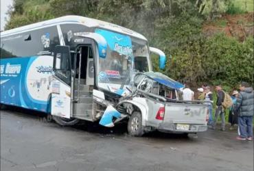 accidente de tránsito en Tungurahua