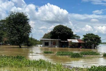 inundación en Babahoyo