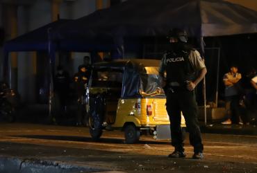 Se registró una muerte violenta en Paraíso de la Flor, Guayaquil.