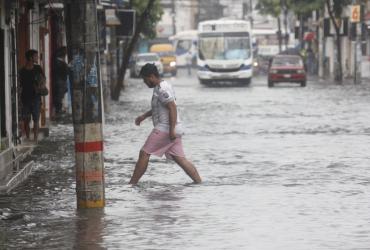 Las fuertes lluvias han ocasionado estragos en Ecuador.