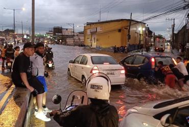 Las lluvias han causado malas consecuencias en la Costa, en este temporal de febrero de 2025.