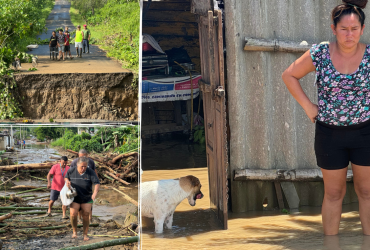 inundaciones en Calceta, Manabí