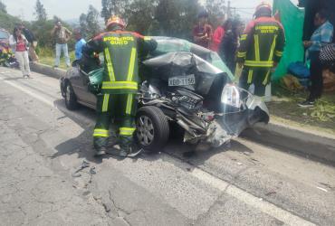 Accidente - Quito - herido