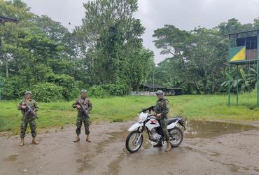 Allanamiento al Batallón de Selva 55 Putumayo