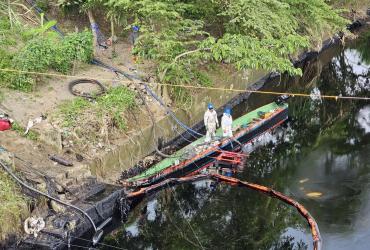 emergencia ambiental en Esmeraldas