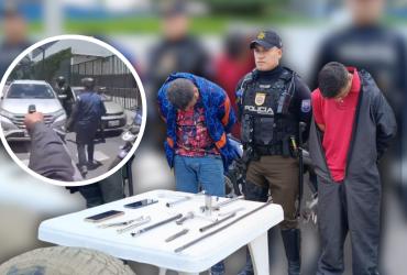 Detenidos - Robo - Quito