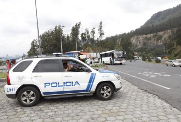 abatido en la Simón Bolívar Quito