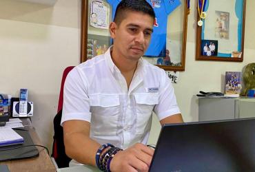 Jaime Estrada Medranda, presidente del Manta FC.