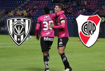 Independiente del Valle vs. River Plate, Copa Libertadores 2025, fase de grupos, estadio Banco Guayaquil, IDV vs. River