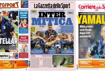 "El legendario Inter eliminó al FC Barcelona del súper Yamal en la Champions"