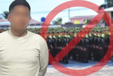 Detienen a falso policía en Loja
