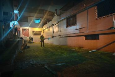 Hombre disparó a policías en Toctiuco, Quito