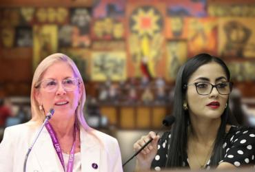 Anabella Azín y Viviana Veloz