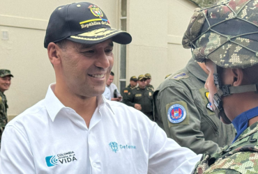 El ministro de Defensa de Colombia, Pedro Sánchez.