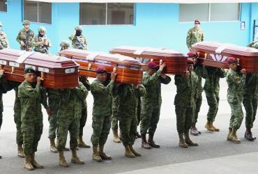 Once miltares fueron asesinados en el ataque ocurrido en la frontera.