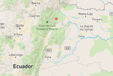 El sismo se reportó en la provincia de Sucumbíos.