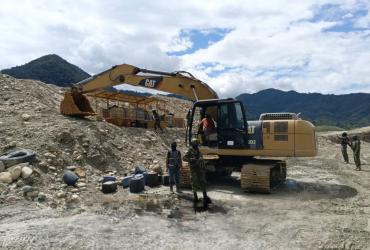 Operativo: minería ilegal