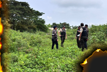 Adolescente carbonizado en Daule