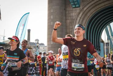 Capitán de policía corre maratones