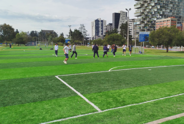Parque La Carolina canchas
